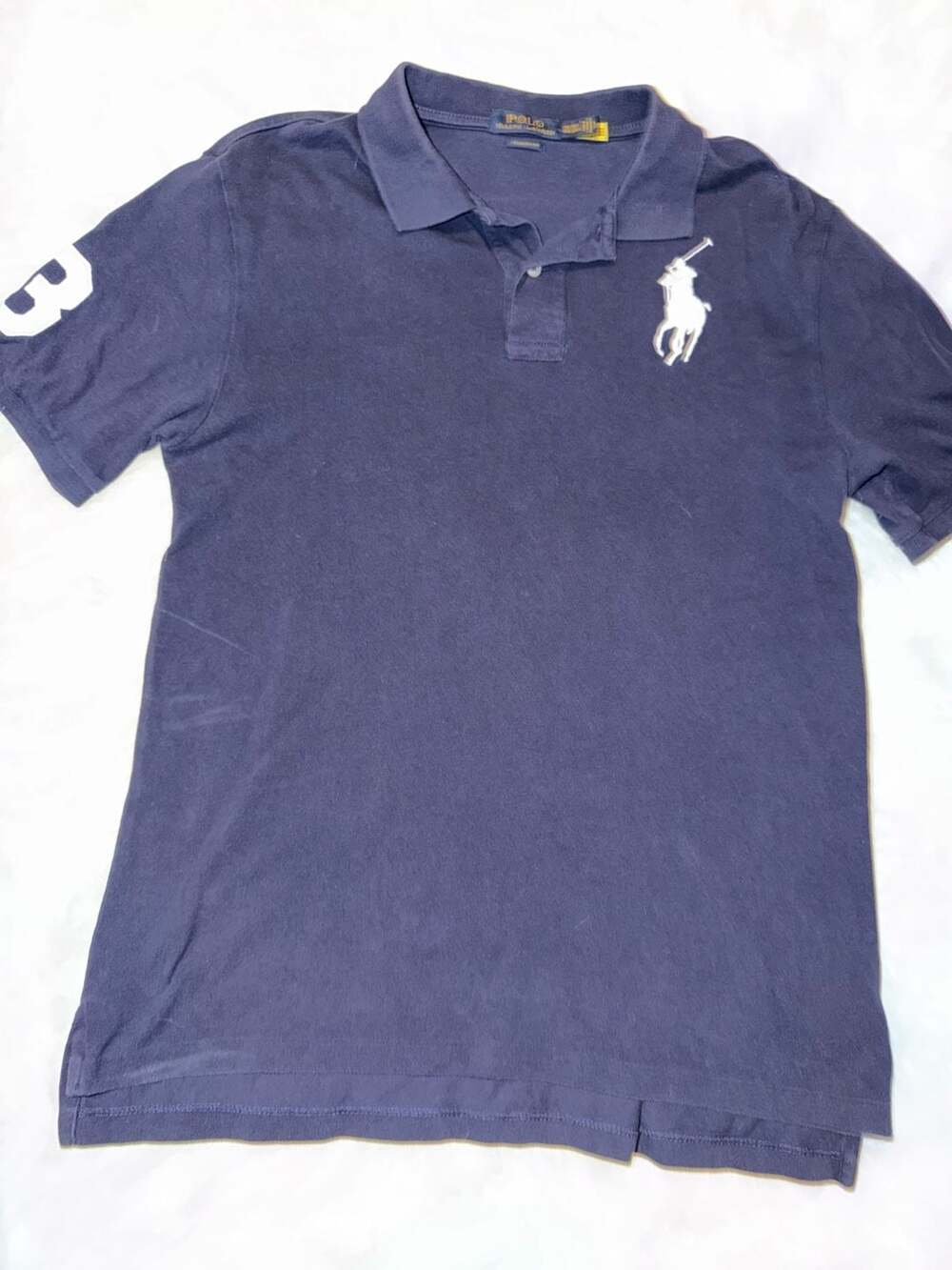 Polo Ralph Lauren Polo Shirt Size XL/TG Classic Fit Navy Blue